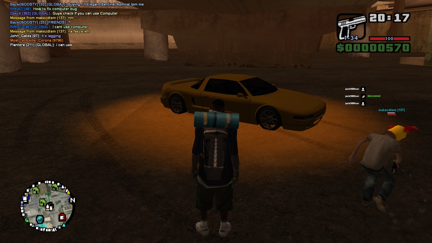 my new car! Infernus!