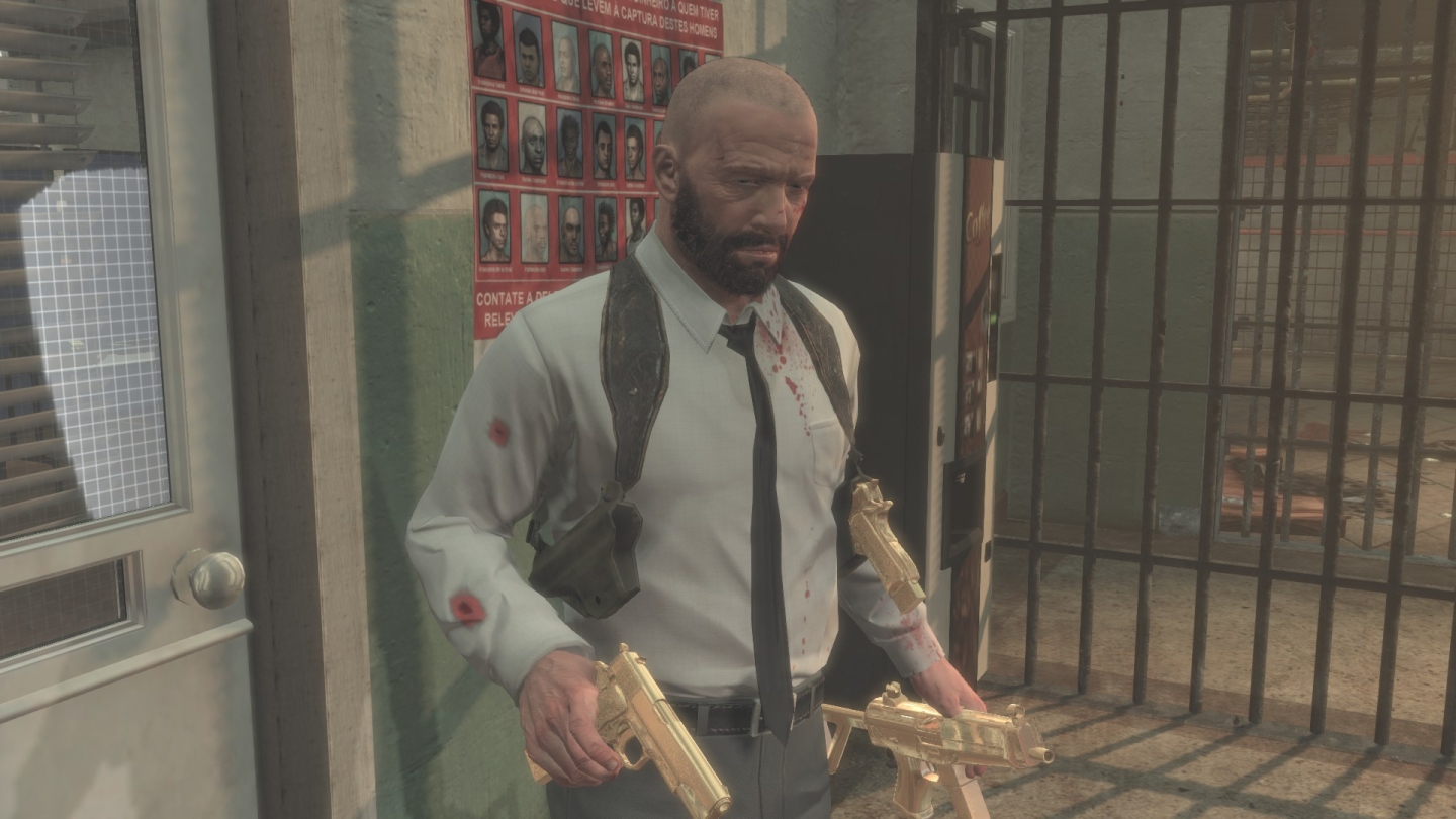 full golden Max Payne