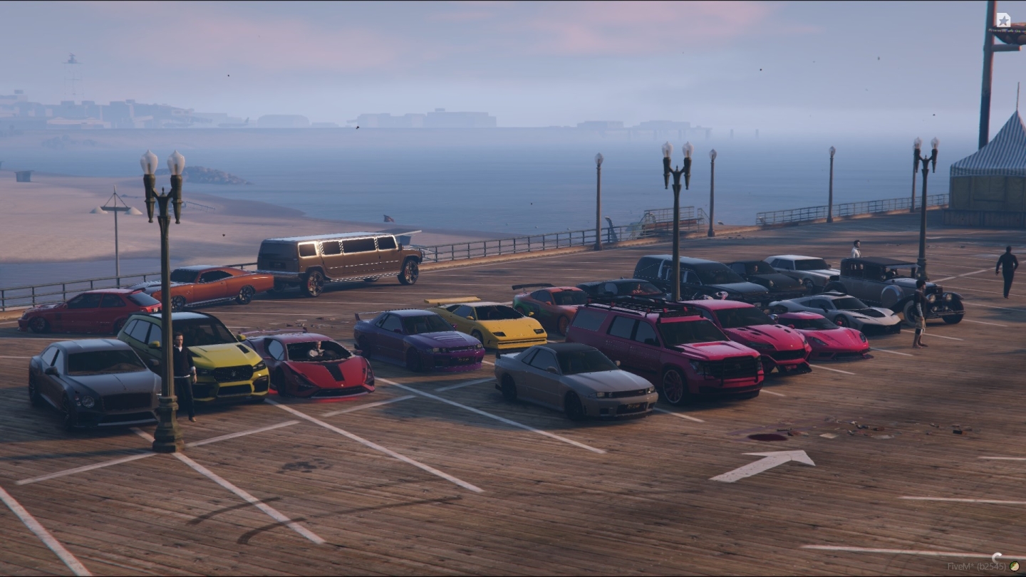 FiveM First ever car meet