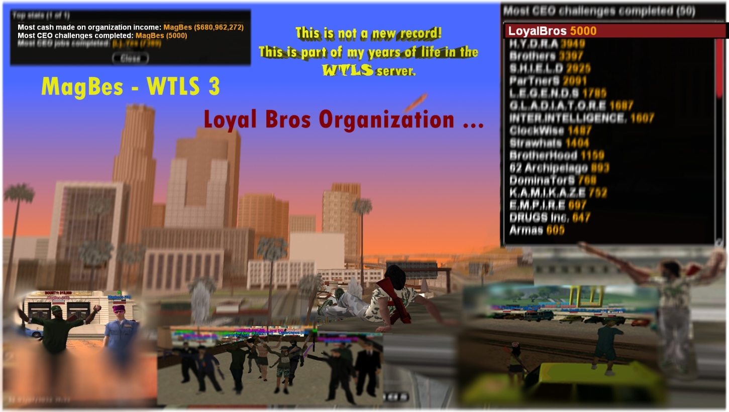 5000 Ceo Challenge in S3 - LoyalBros Org 