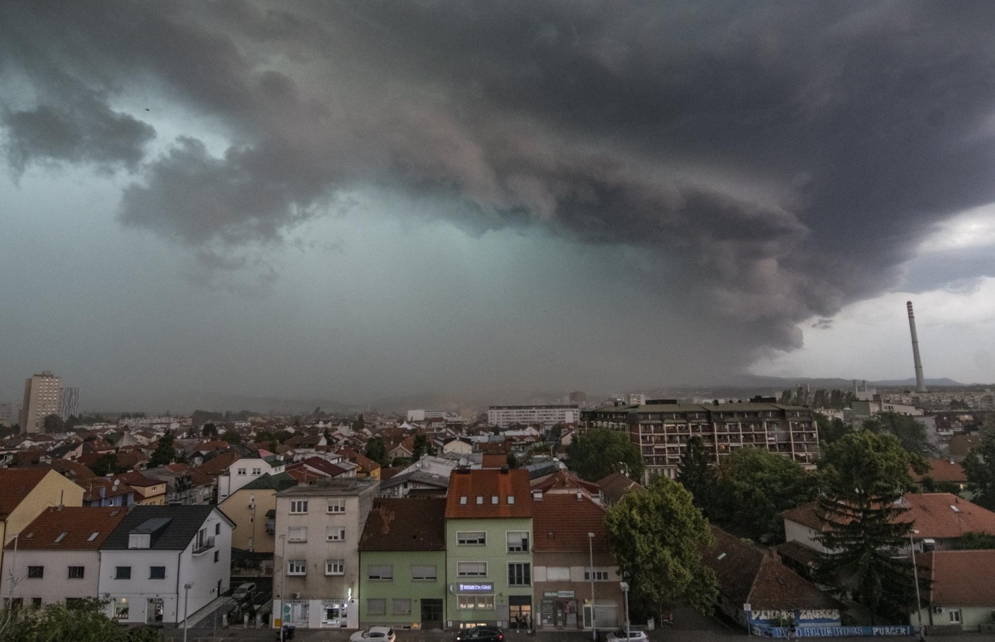 Supercell cloud