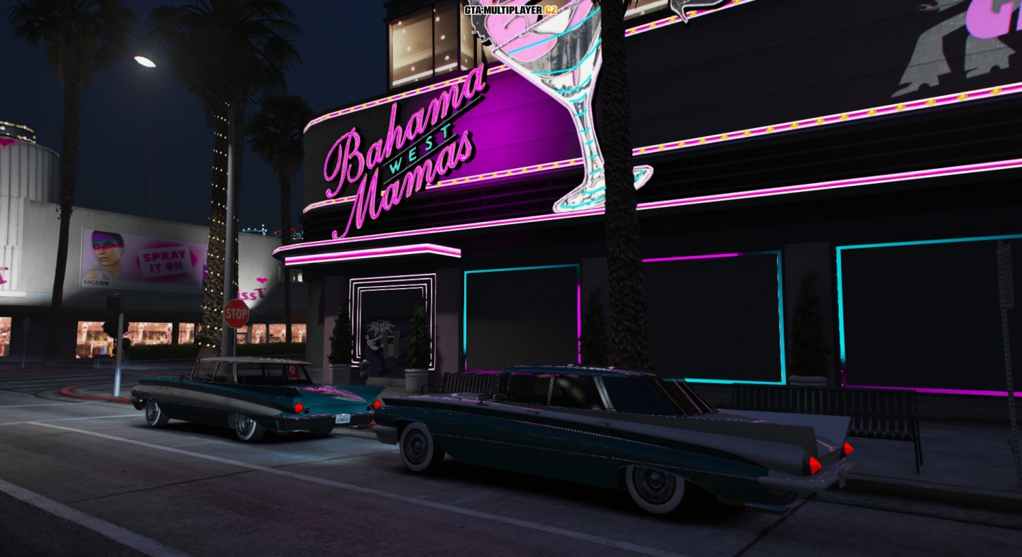 Visiting the Bahama nightclub