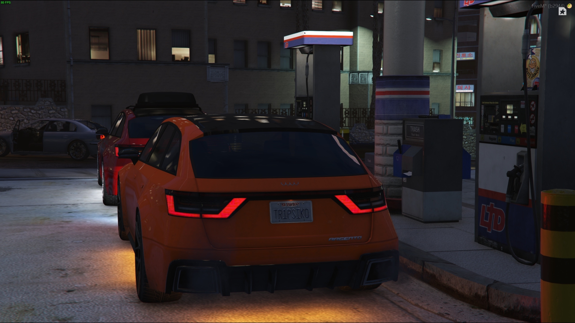 Red and Orange RS6