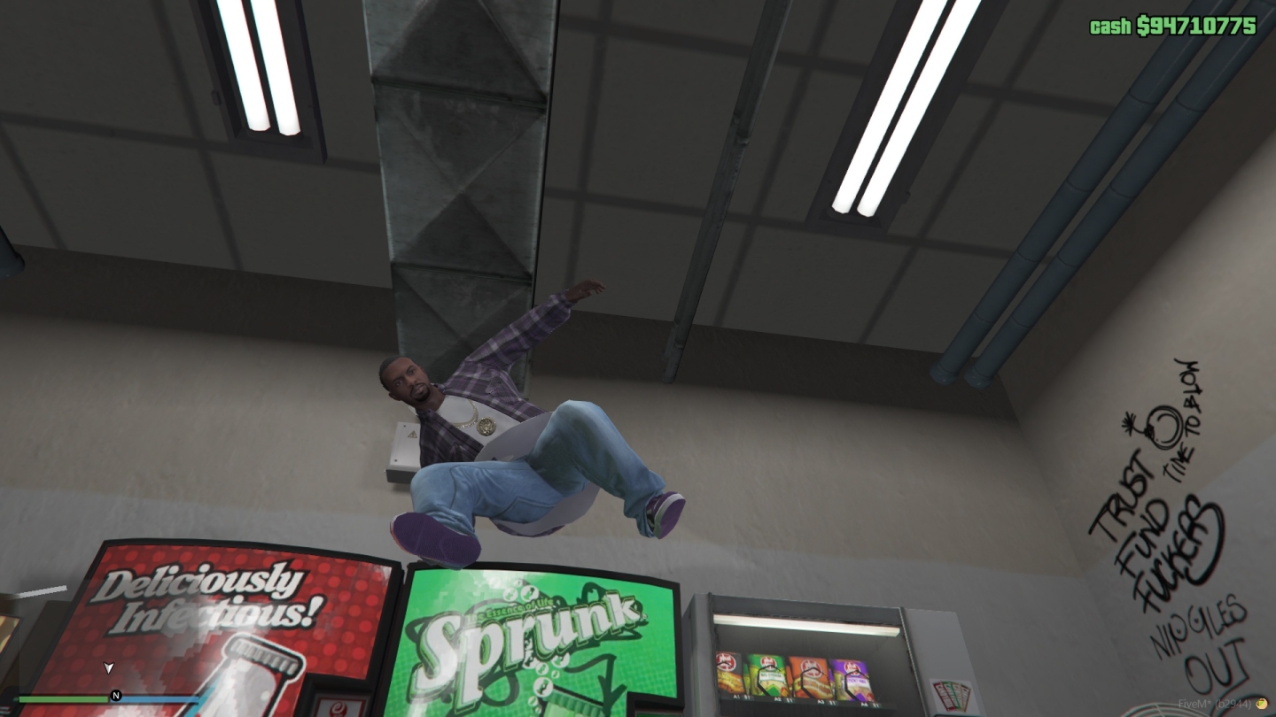 SPRUNK VENDING MACHINE PARKOUR