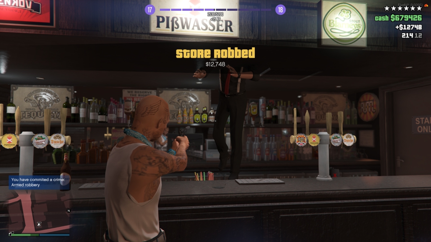 Bugged NPC at Te-Qui-La-La bar on FiveM