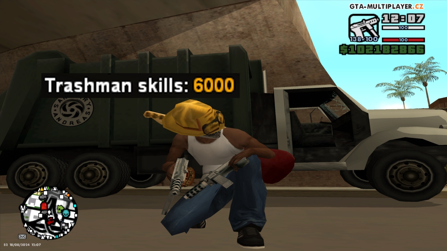 6000 Trashman skills!