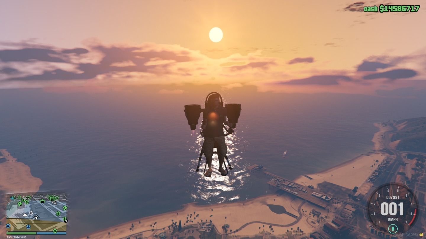 (FIVEM2) good day to fly with jetpack