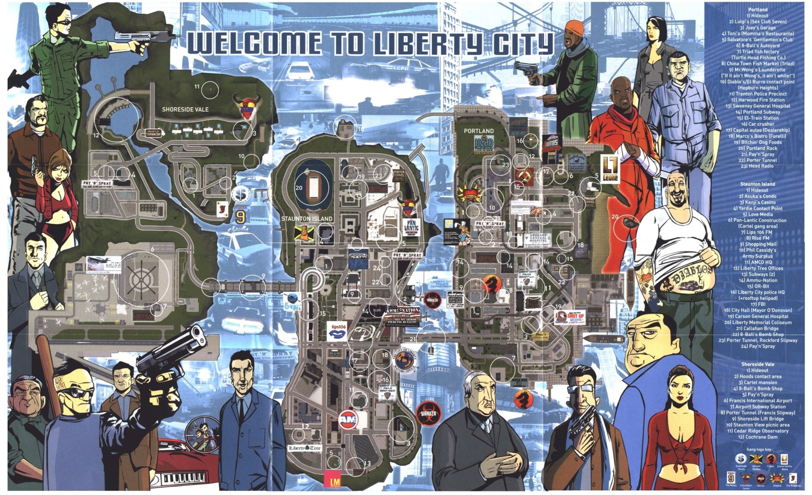 GTA Liberty City Full MAP