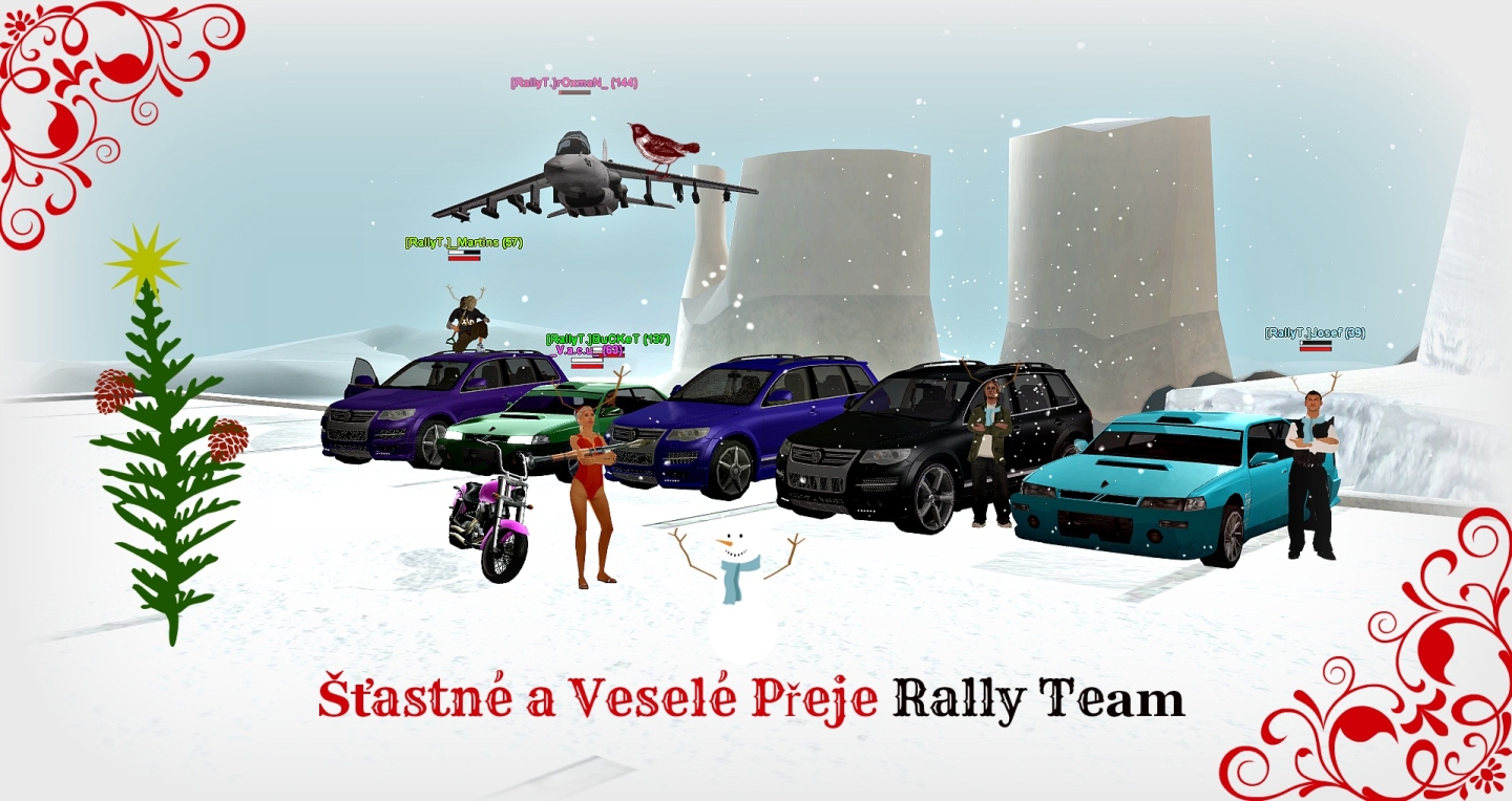 Štastné a veselé přeje Rally Team