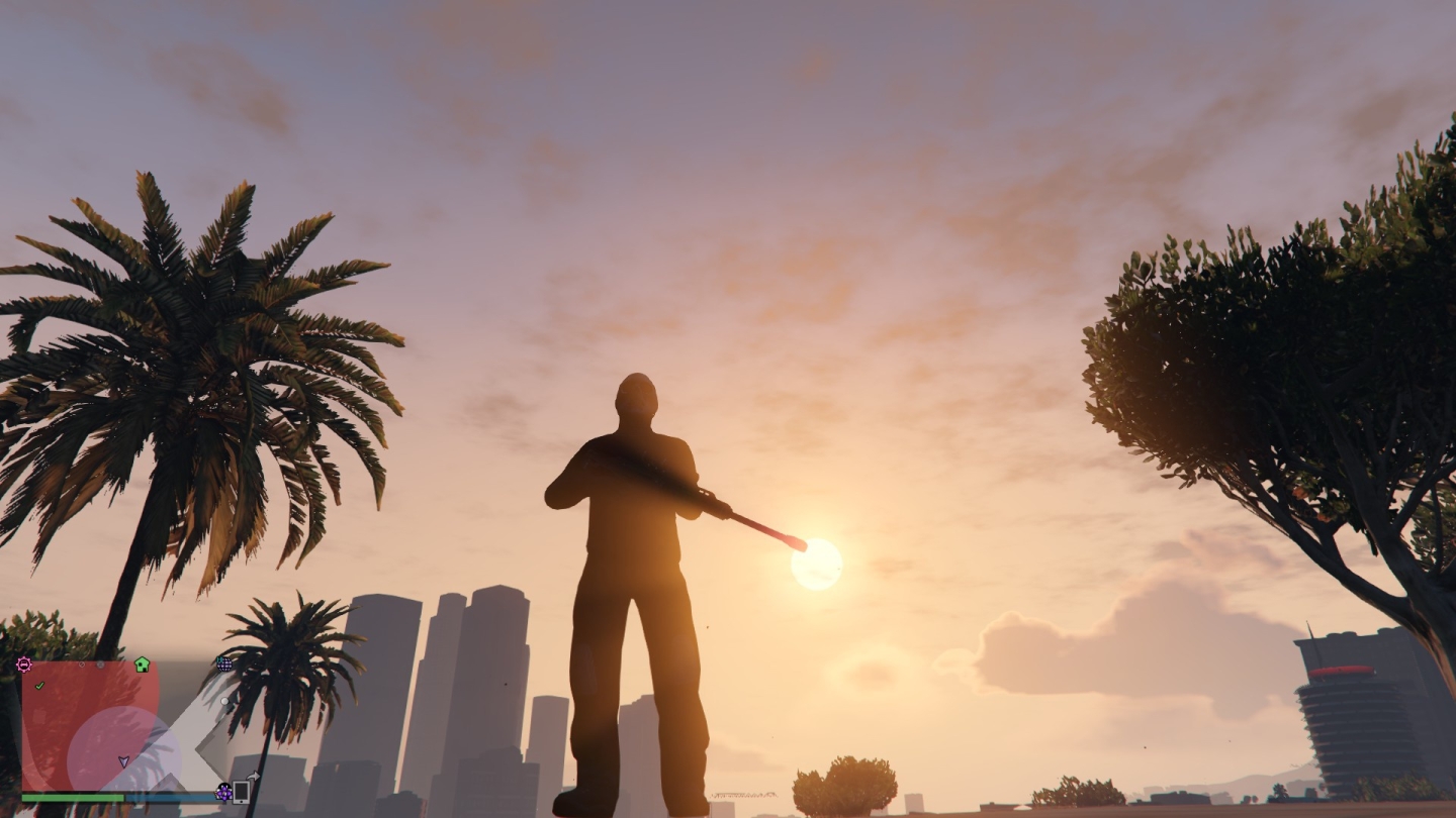 Sunset at Los Santos :-)