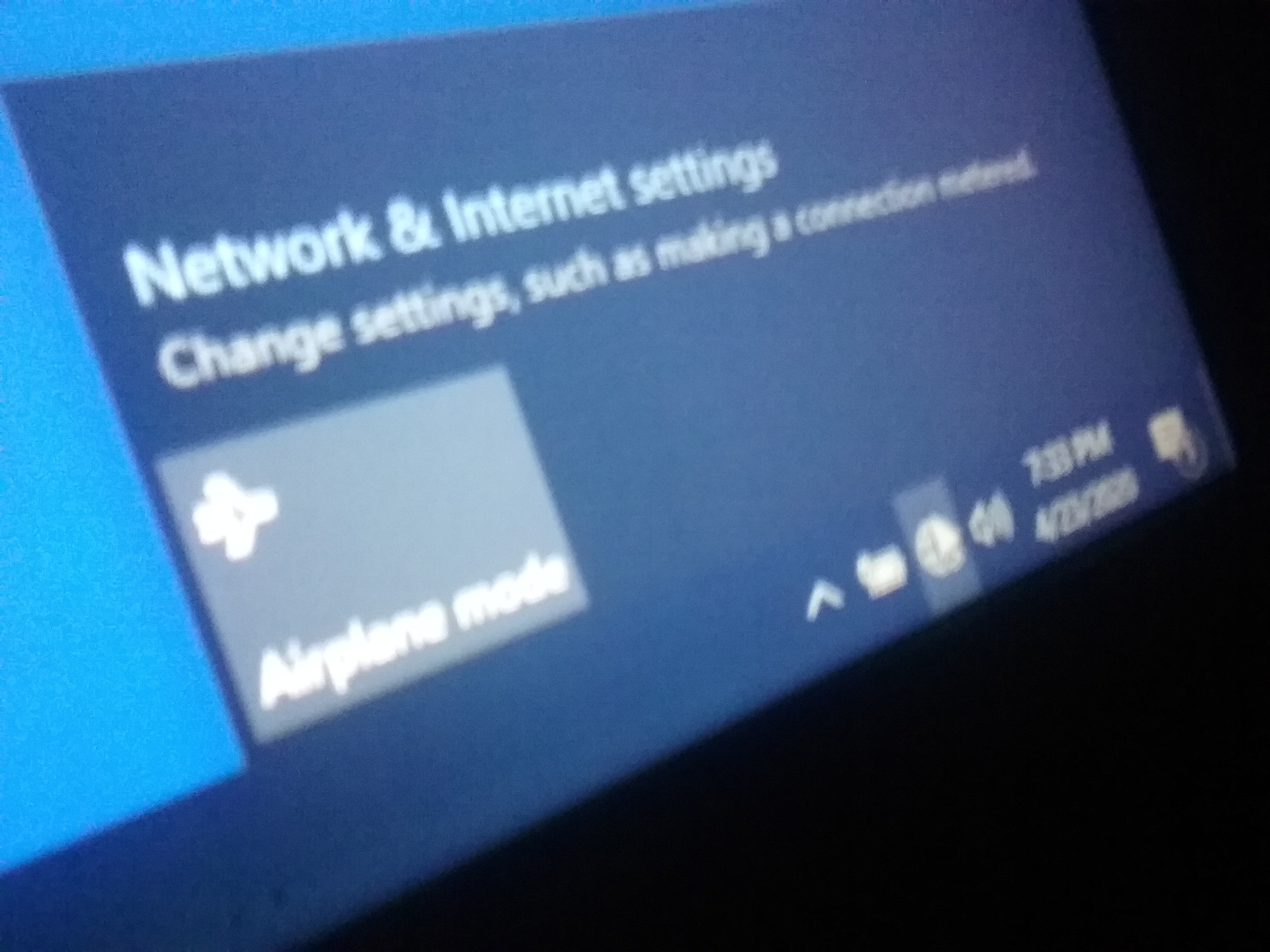 Network error 