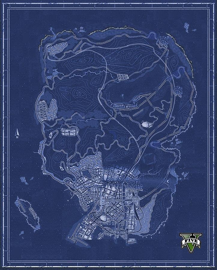 GTA 5 Unofficial Map