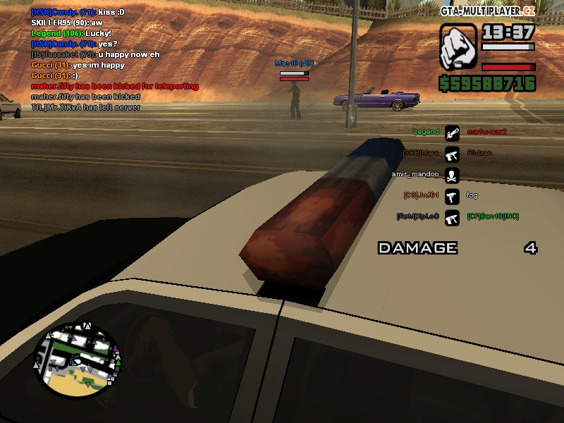 Mac10 in action with RPG.