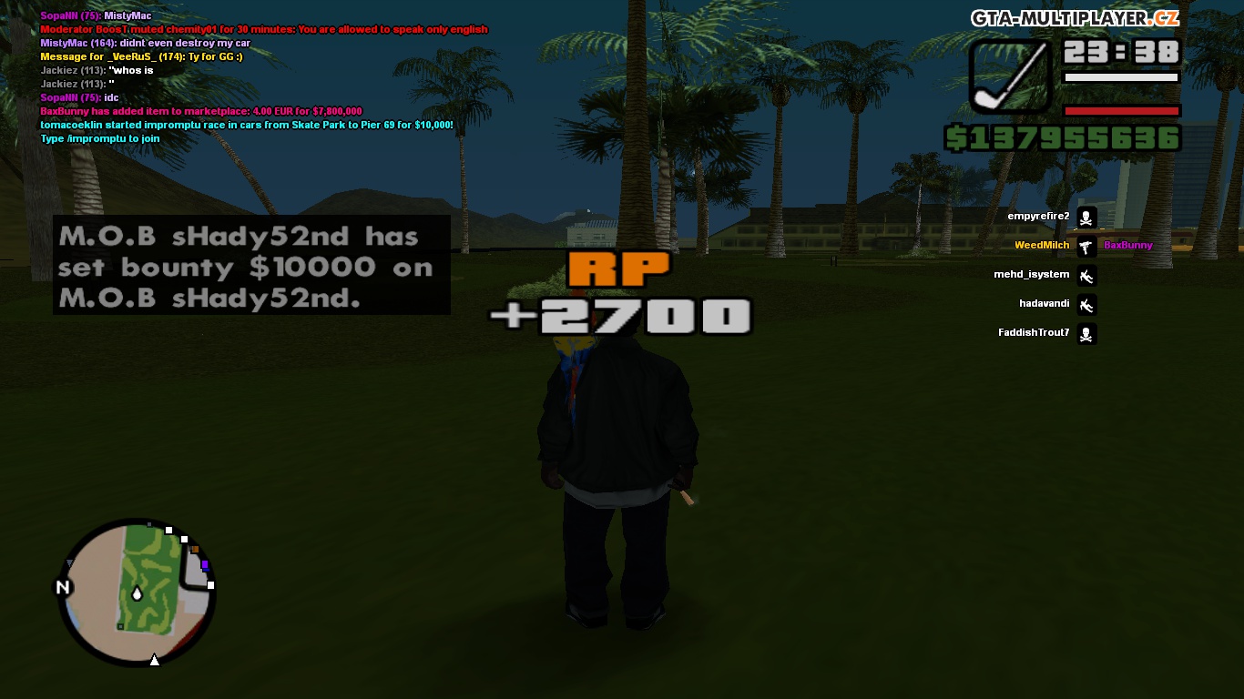 [MiniGame] Golf: I earned +2700 RP. :o