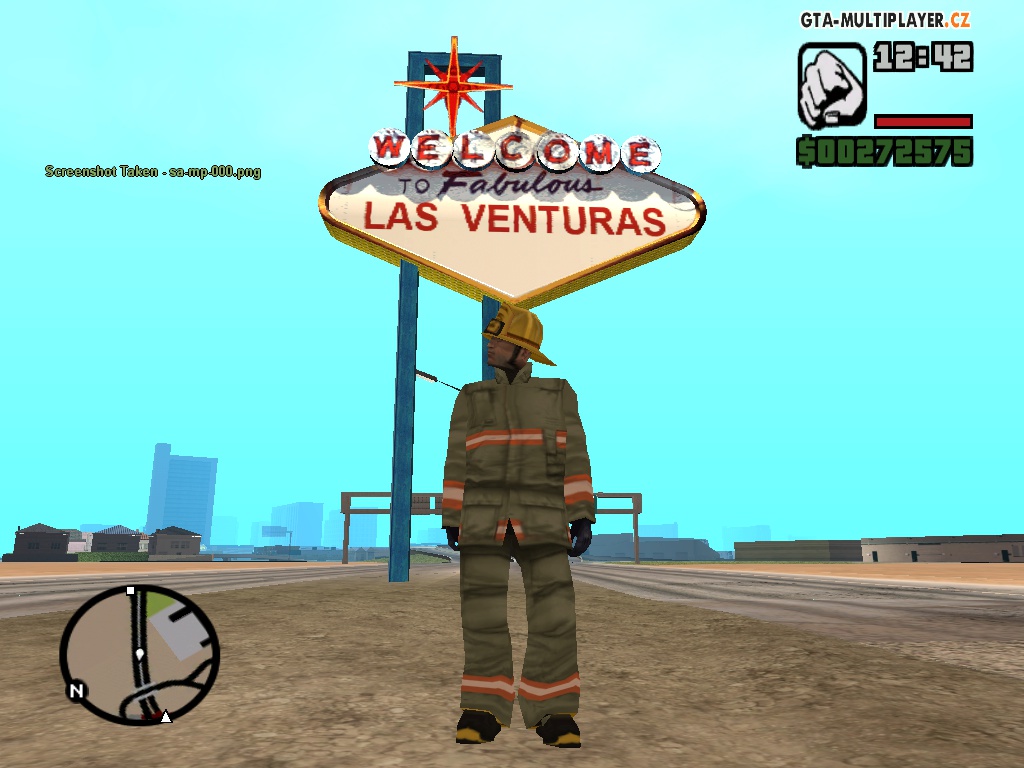 Welcome to Las Venturas sign