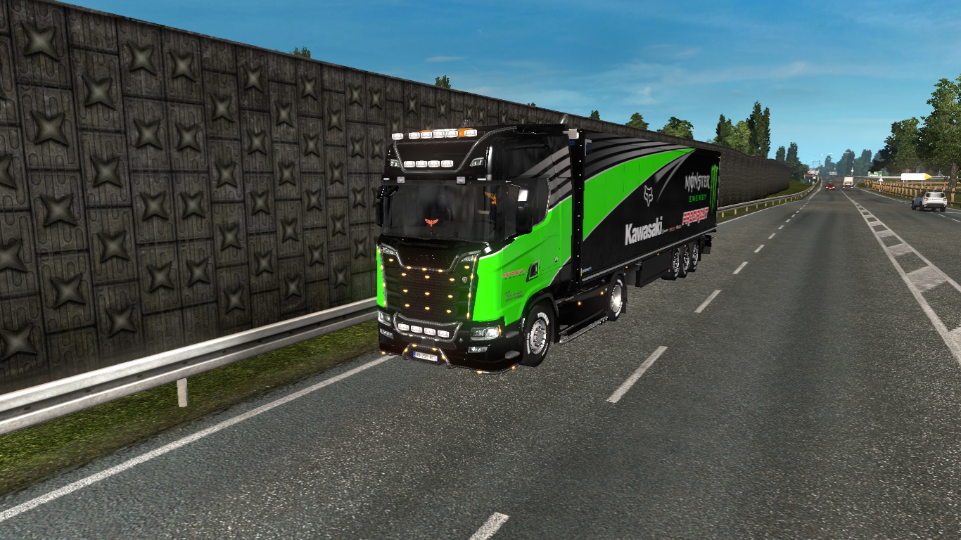 my truck in eurotruck 2 :D