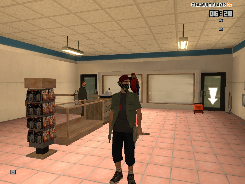 Me inside the new shop :3