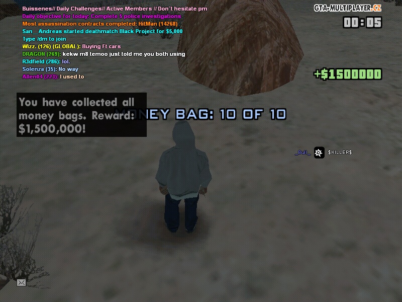 Finally collected 10/10 money bags :D :D