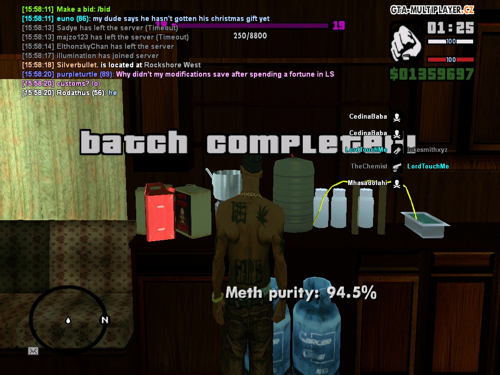 Meth purity 94.5% !!