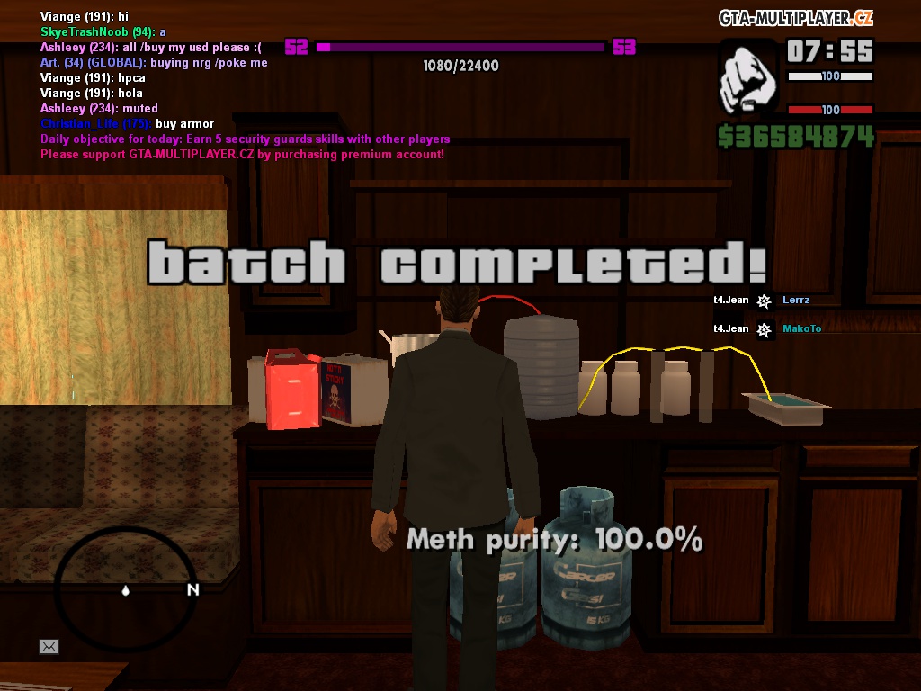 Finally 100% Meth purity