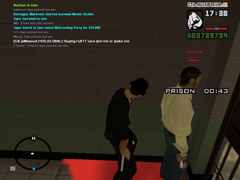 Prison does not recommend tracking shorts from above +18