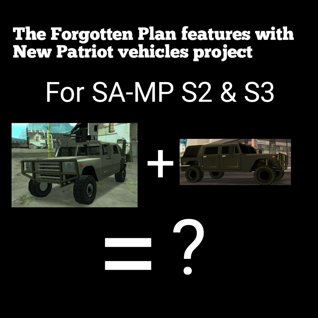 The New Project for The Forgotten Plan features