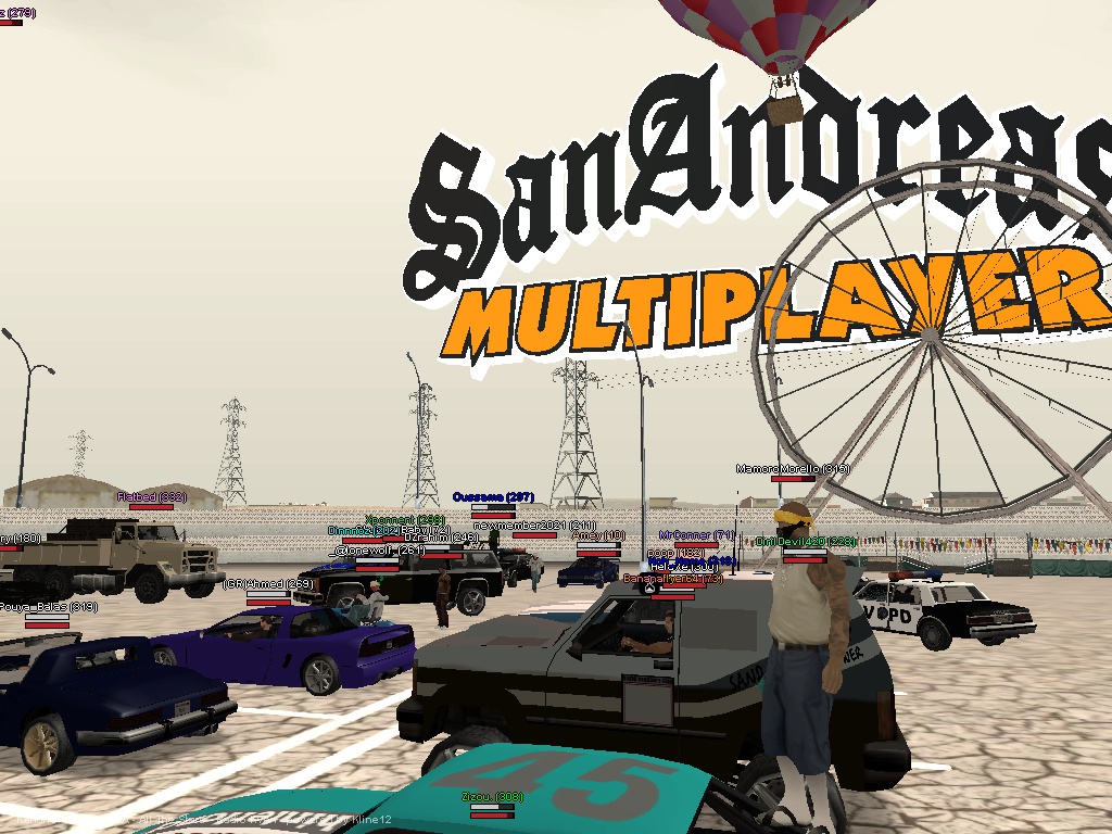 list of car gta samp