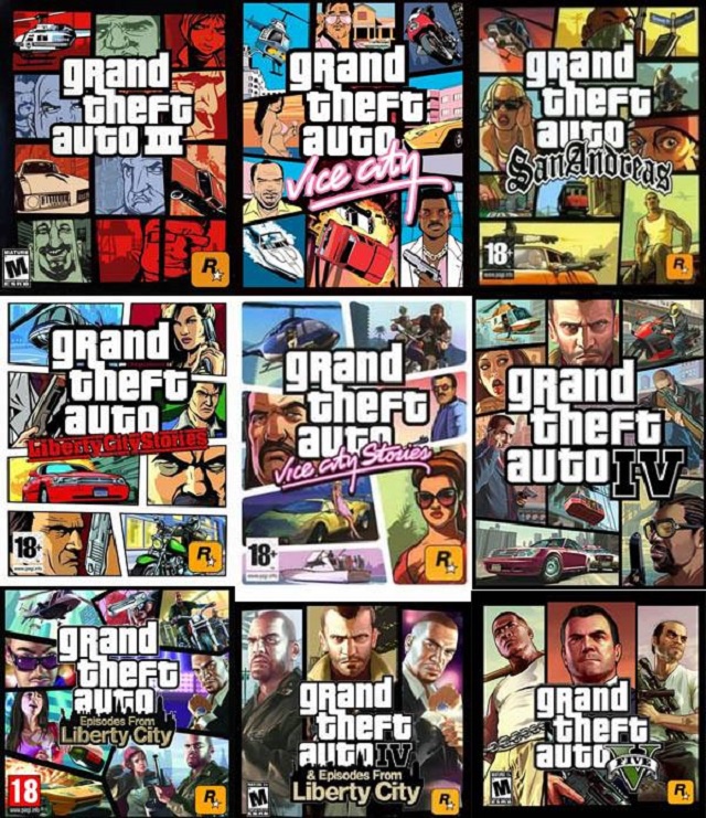 Díly GTA