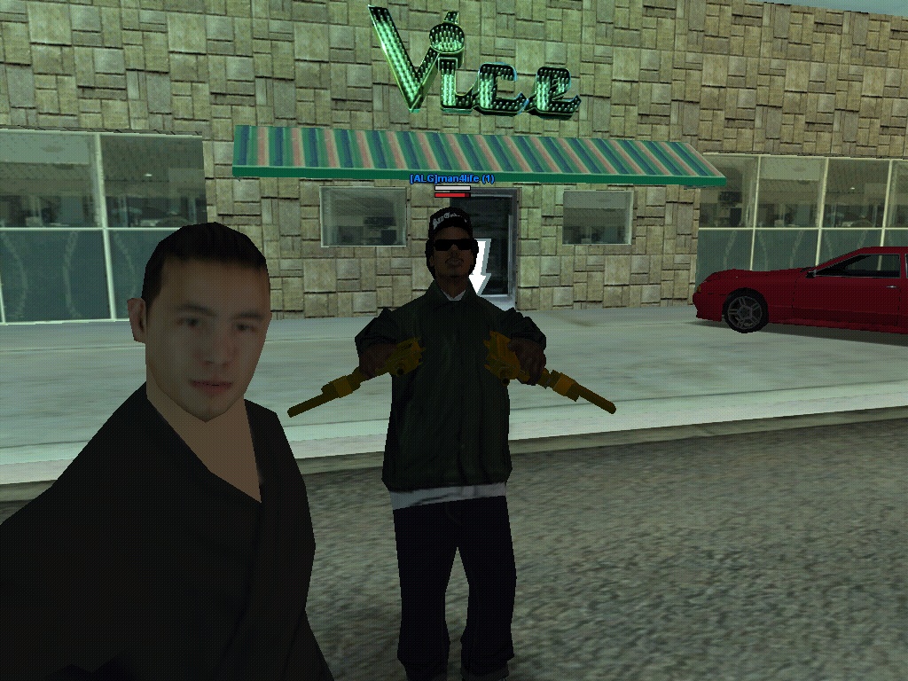 Robbing shops with my boy man4life