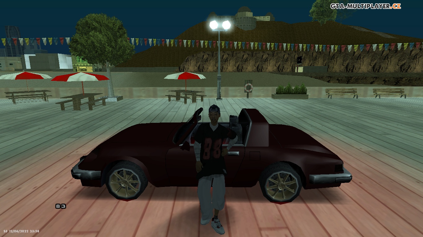 Chilling in Verona Beach with the best vehicle I guess