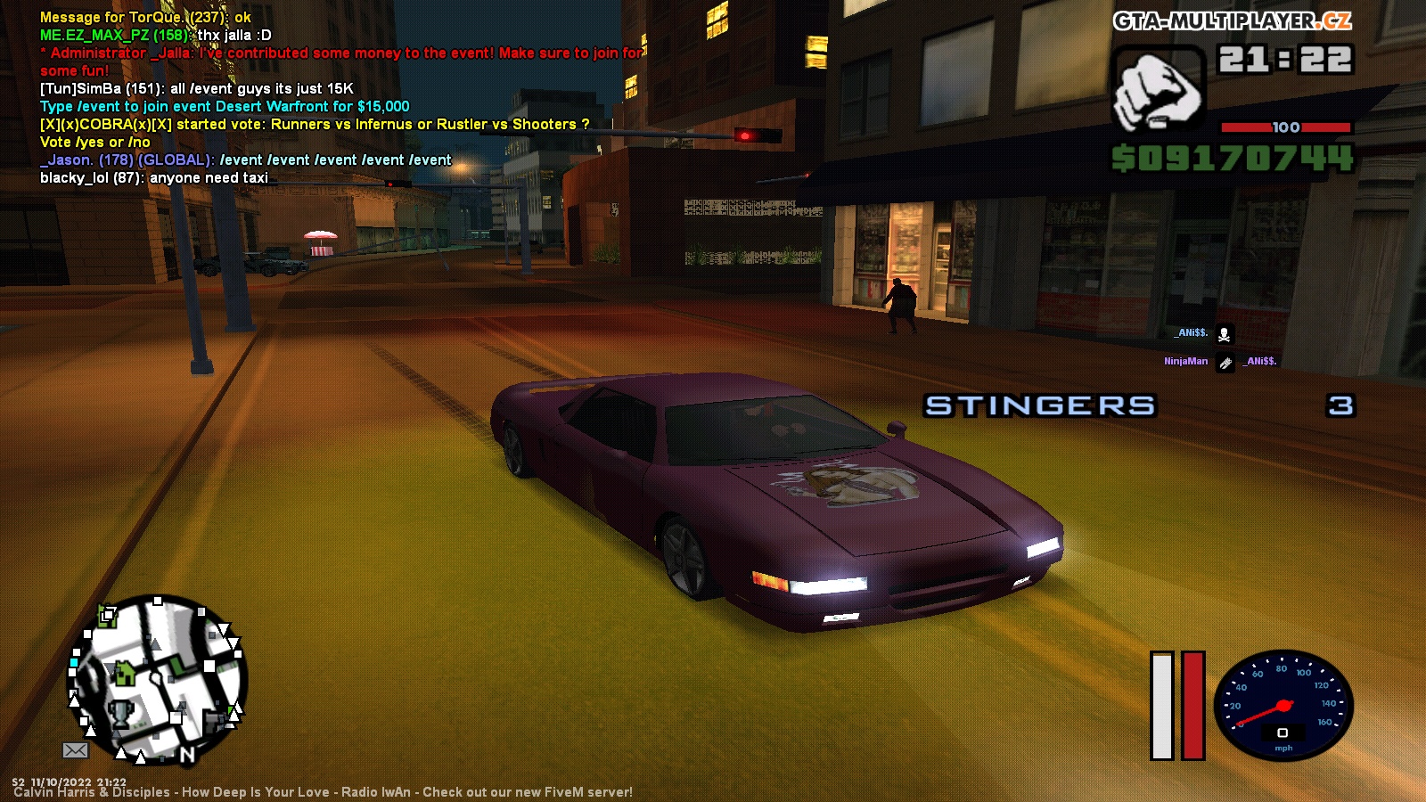 my new car < infernus