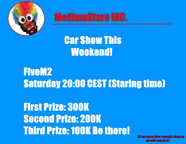 FiveM 2 Car Show Anouncement