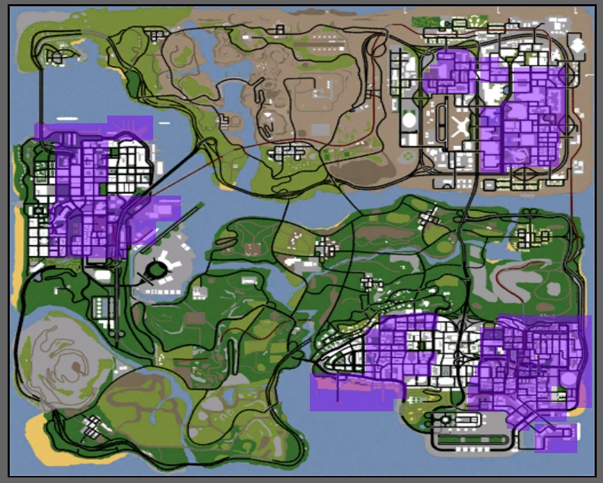 All map purple just like it should be