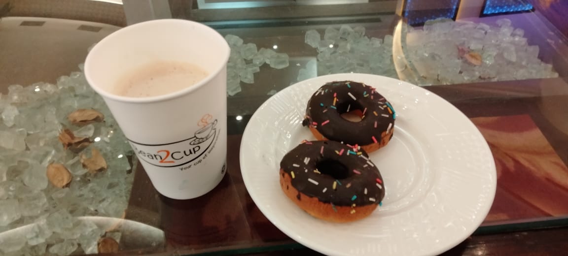 Donuts and coffee 