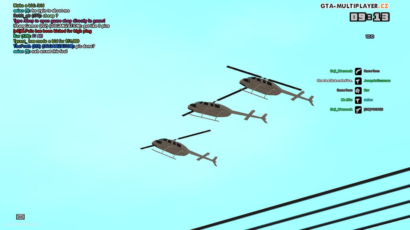 Epik Heli Formation!! 1!1