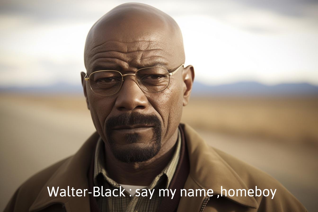 what if walter white was black