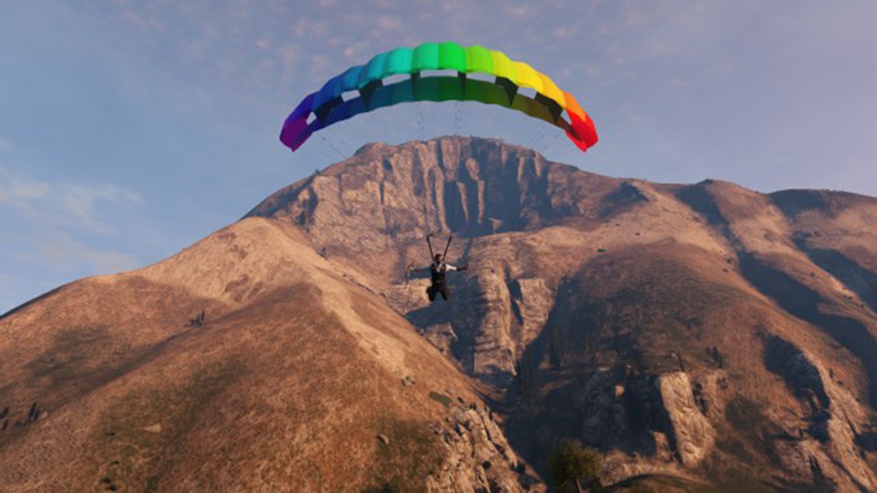 GTA 5 - Mount Chilliad 