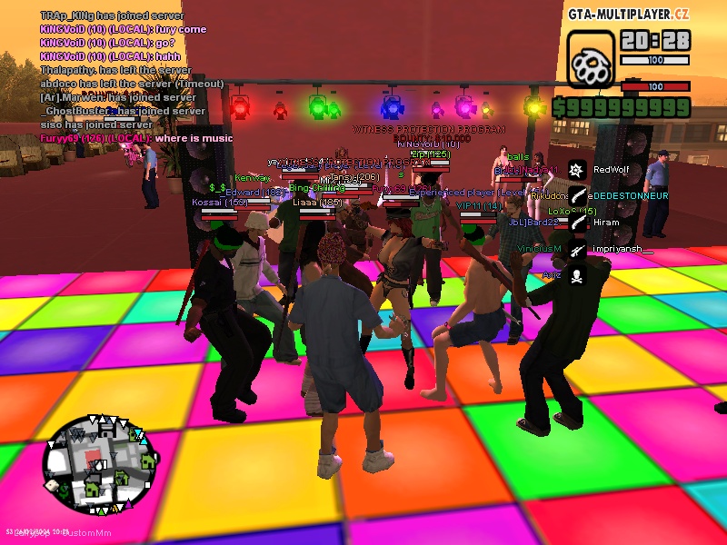 Dance party made by Admin