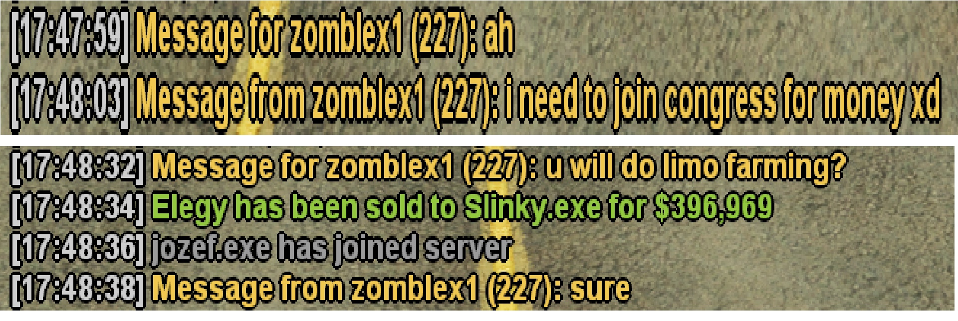 S2 - Candidate ZOMBLEX1 EXPOSED