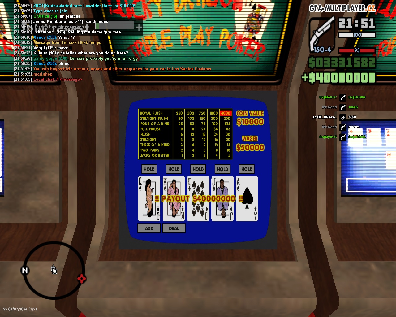 $40M on Video Poker