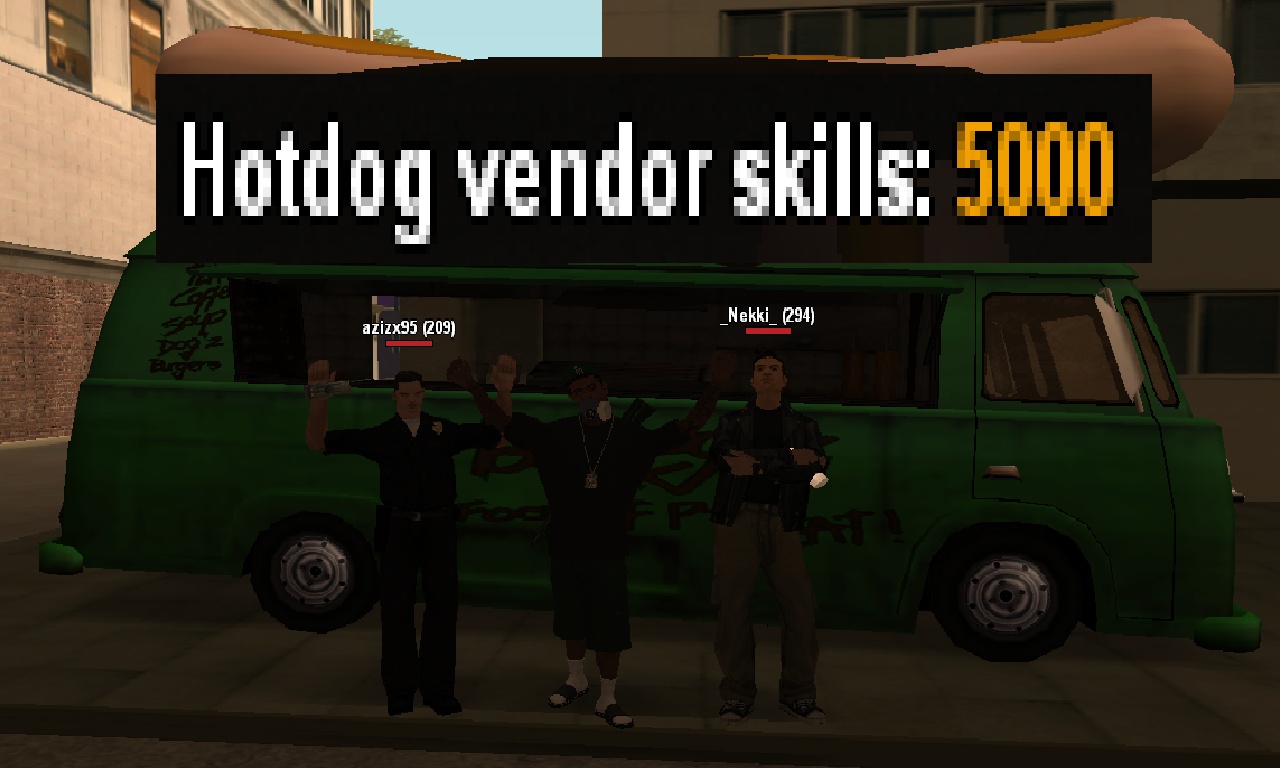 Chief of Hotdog vendors - Cr34tive