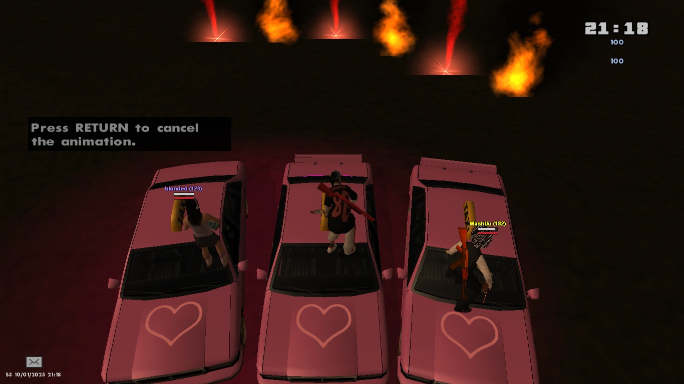 Pinky Taxi gang :3