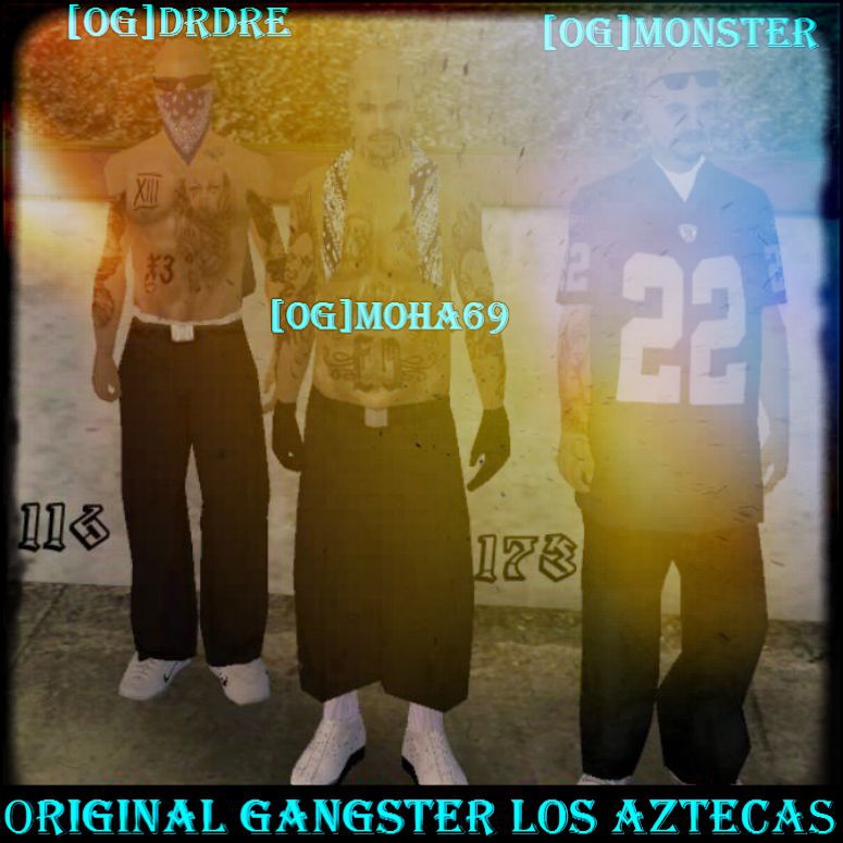 Original Gangster Aztecas! :D