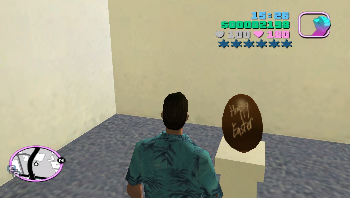 Literally an easter egg