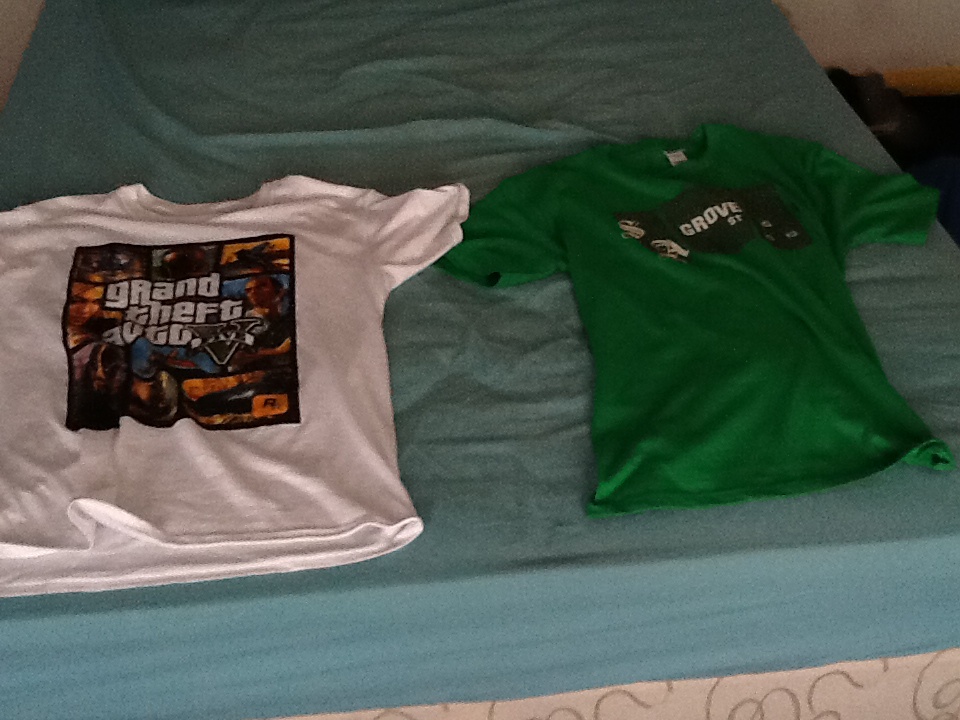 gta 5 and grove street t shirts