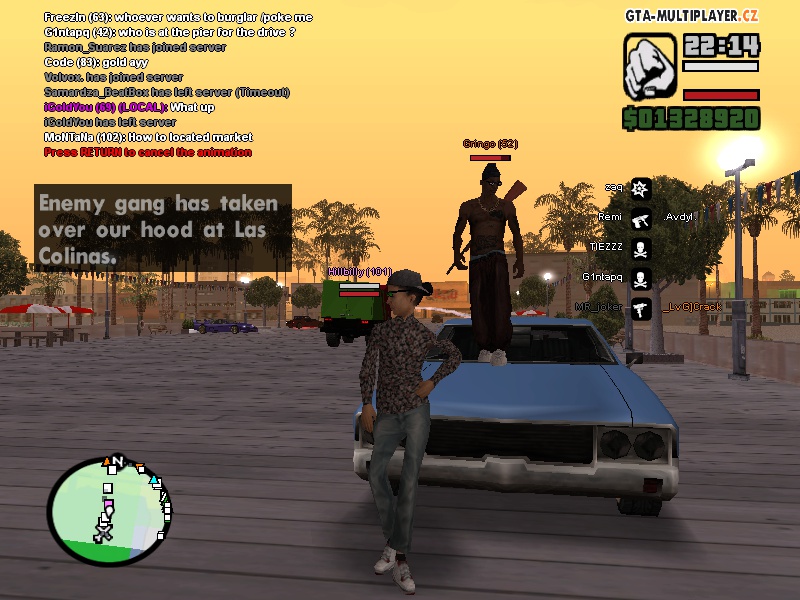 Chilling around San andreas :D