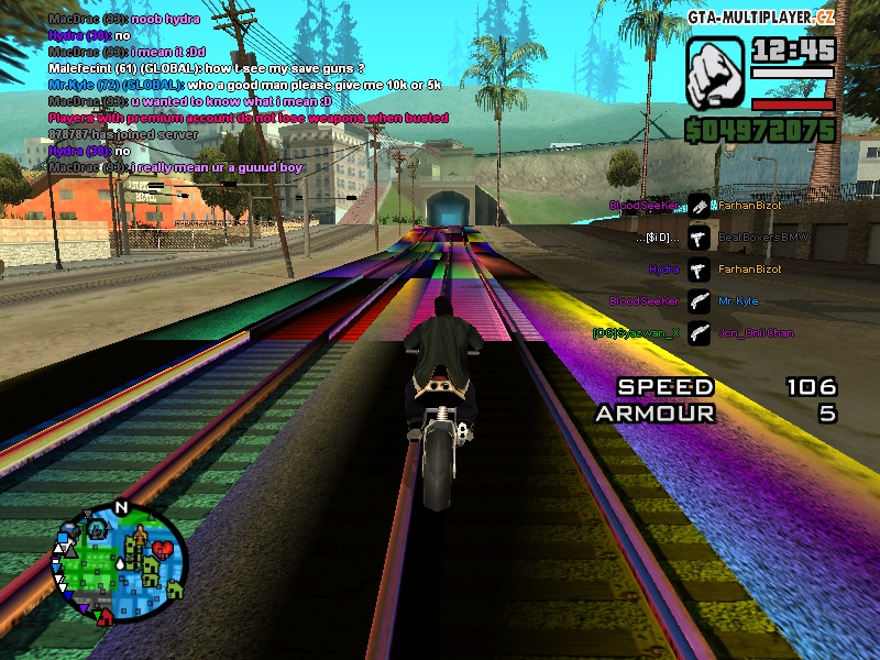 Rainbow Rail 