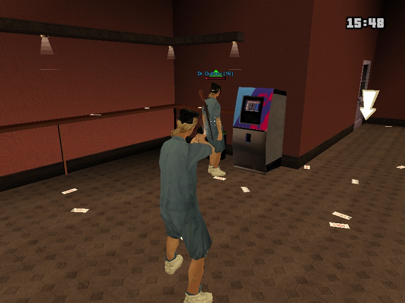 Dr.Outlaw. Camping in the Horse Betting Machine to avoid death