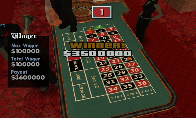 RED 1 winner 3.500.000$