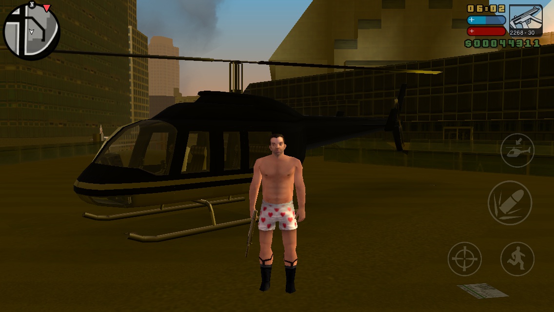 GTA LCS helicopter ios version 